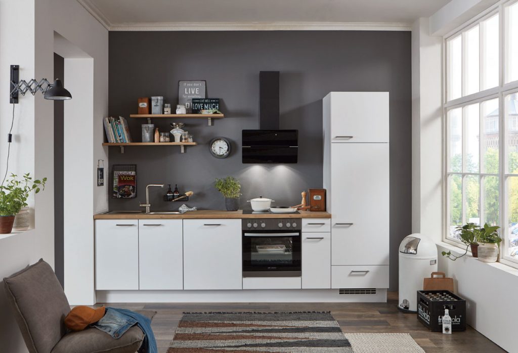 nobilia elements Küchen Planung 02, Eiche Sierra, Küche Komplett