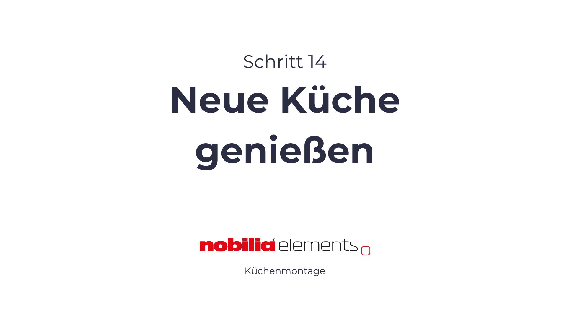 neue küche genießen